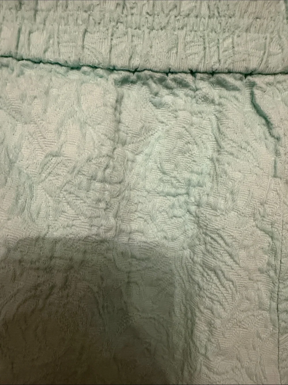 J. Crew Quilted Mint Shorts
